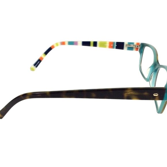 Kate Spade Lucyann Eyeglasses Rectangular Brown Tortoise Frame 51-18-135 + Case - Picture 5 of 12